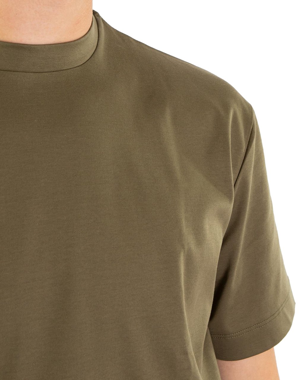 Valenza Heren Interlock Supima T-Shirt Groen