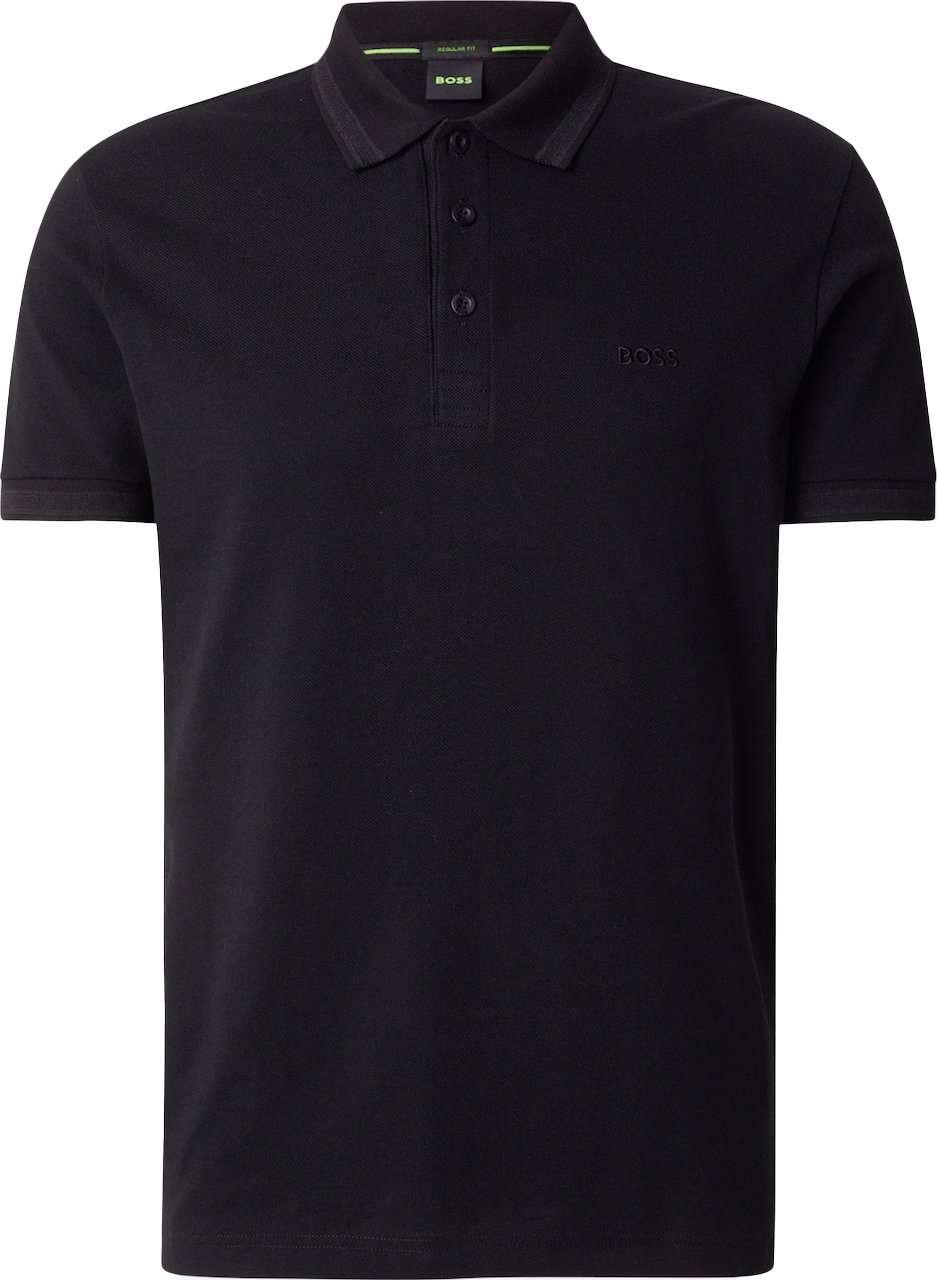 Boss Heren Polo Zwart