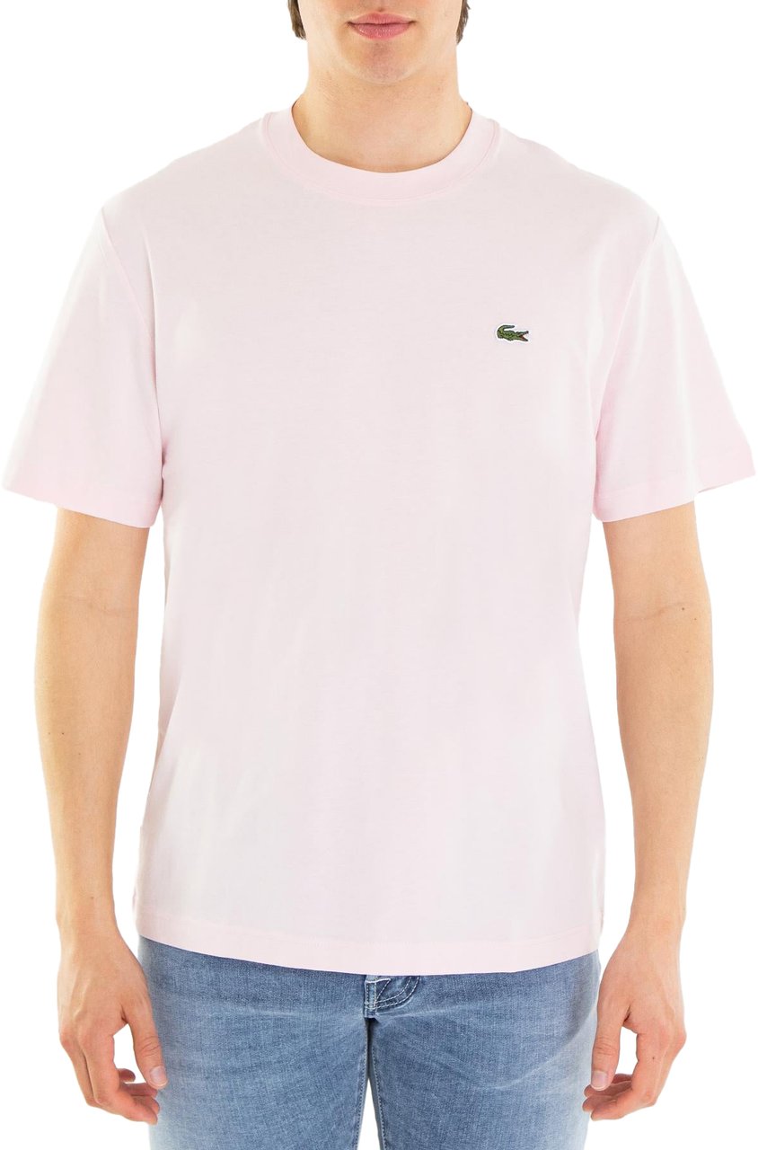 Lacoste T-Shirts And Polos Pink Roze