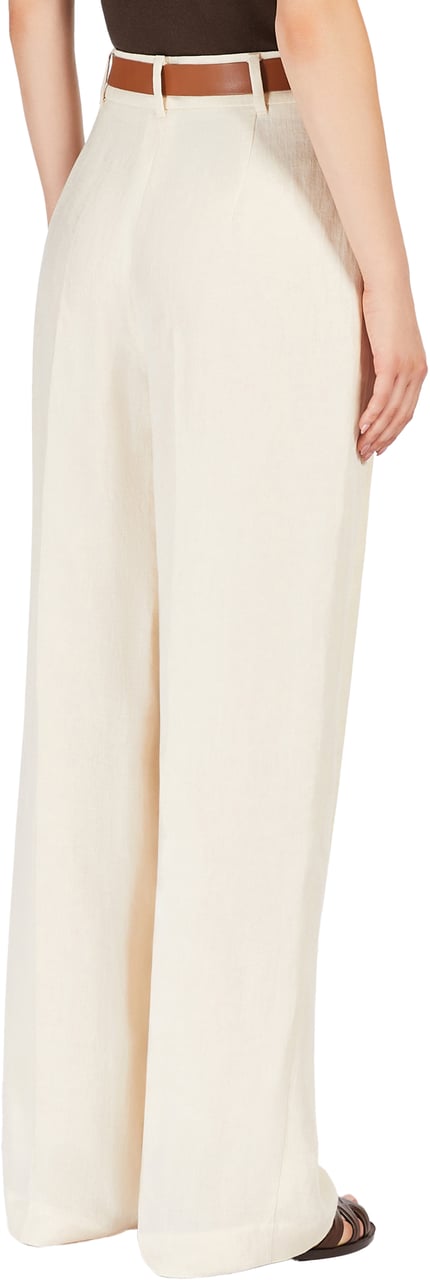 Max Mara Trousers White Wit