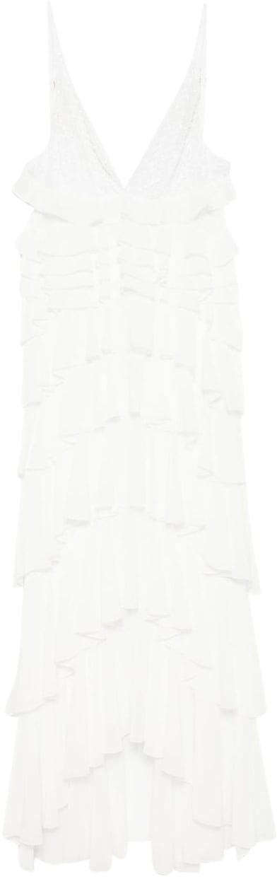 Elisabetta Franchi Dresses Ivory Wit