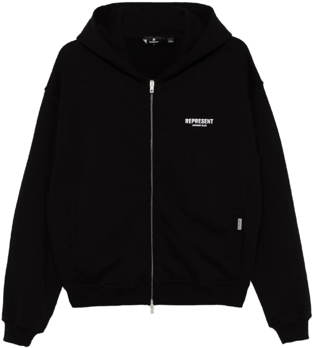 Represent Heren Owners Club Zip Hoodie Zwart Zwart