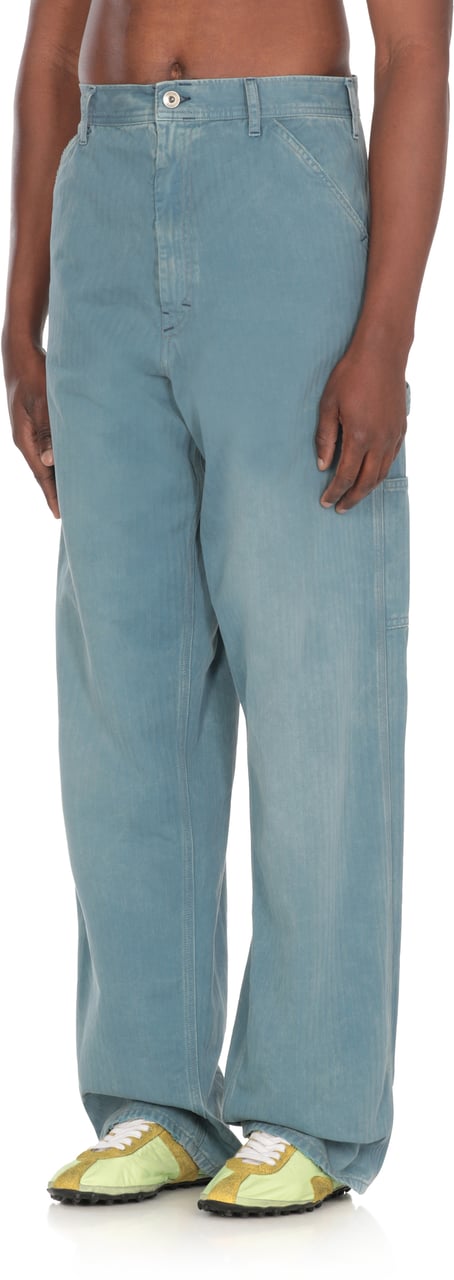 Maison Margiela Jeans Clear Blue Blauw