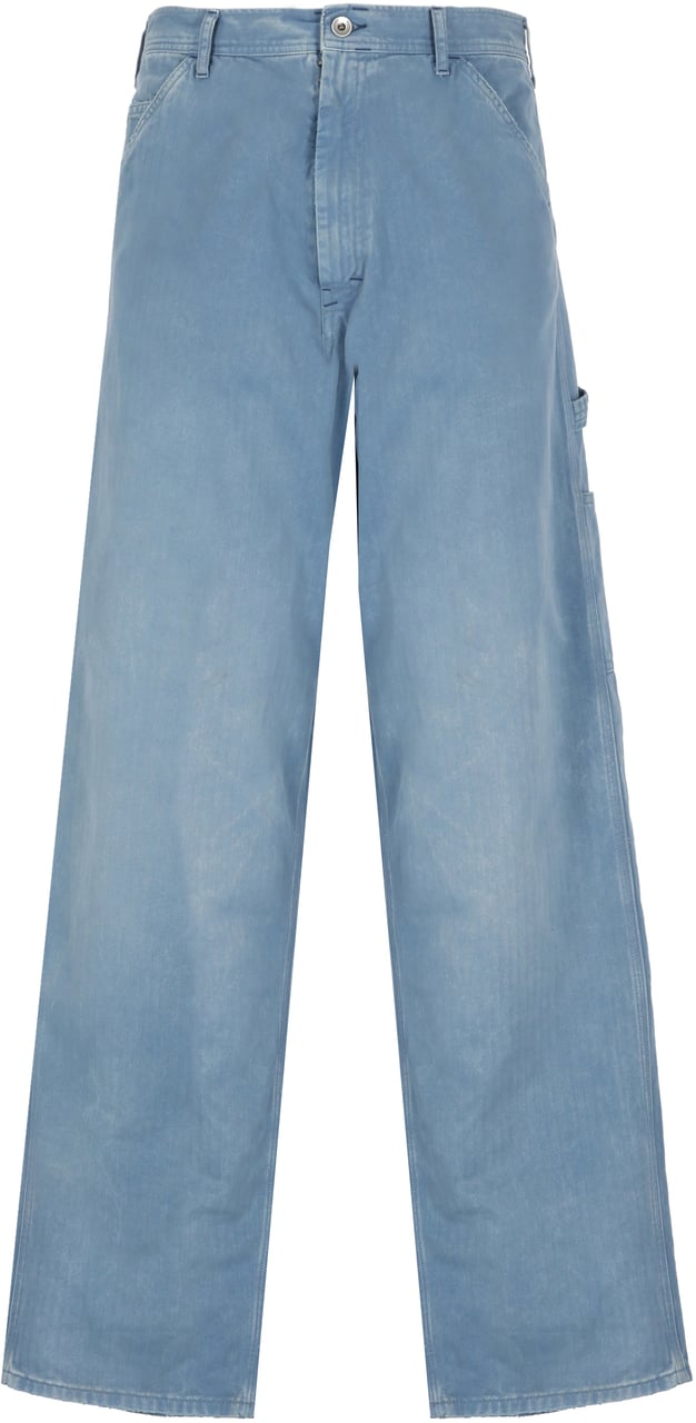 Maison Margiela Jeans Clear Blue Blauw