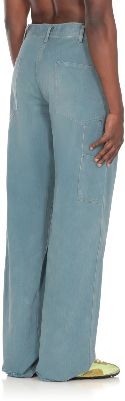 Maison Margiela Jeans Clear Blue Blauw