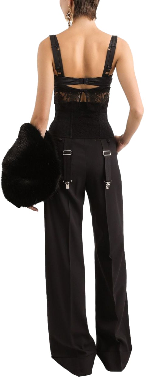 Dolce & Gabbana Trousers Black Zwart