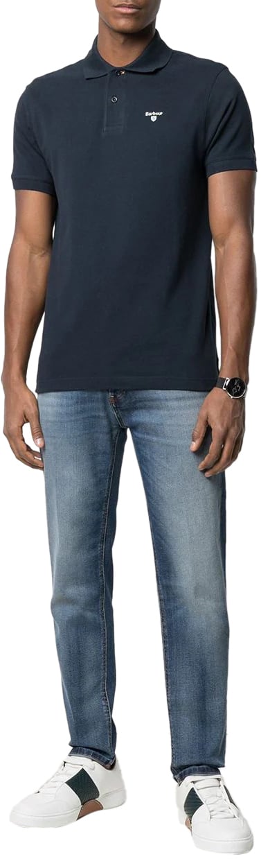 Barbour T-Shirts And Polos Blue Blauw