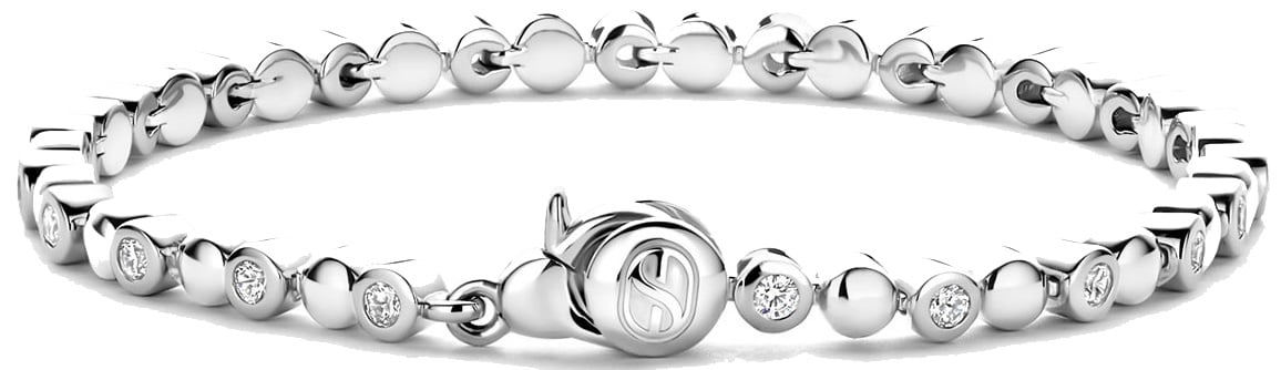 Ti Sento Ti Sento Armband 23066ZI Zilver met Zirkonia Divers