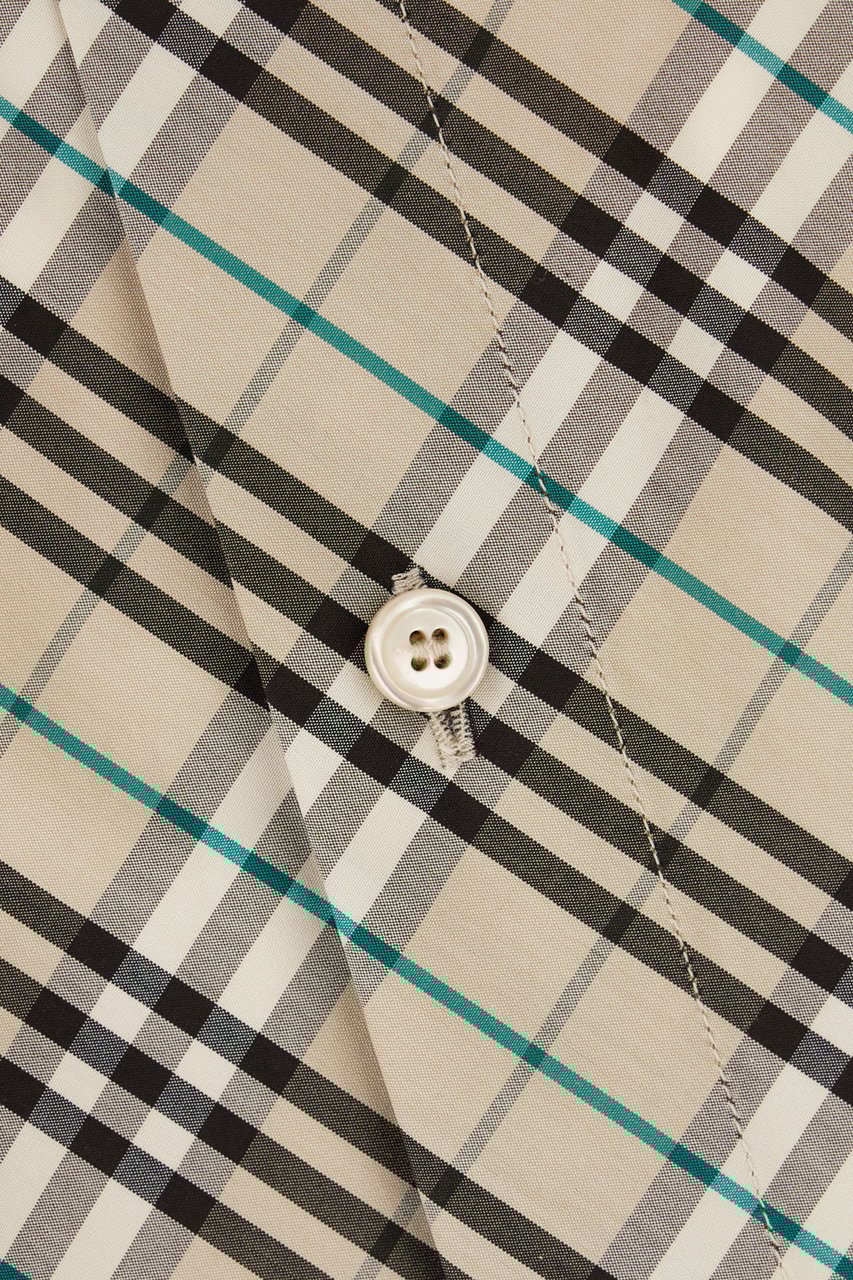 Burberry Burberry Printed poplin shirt Divers
