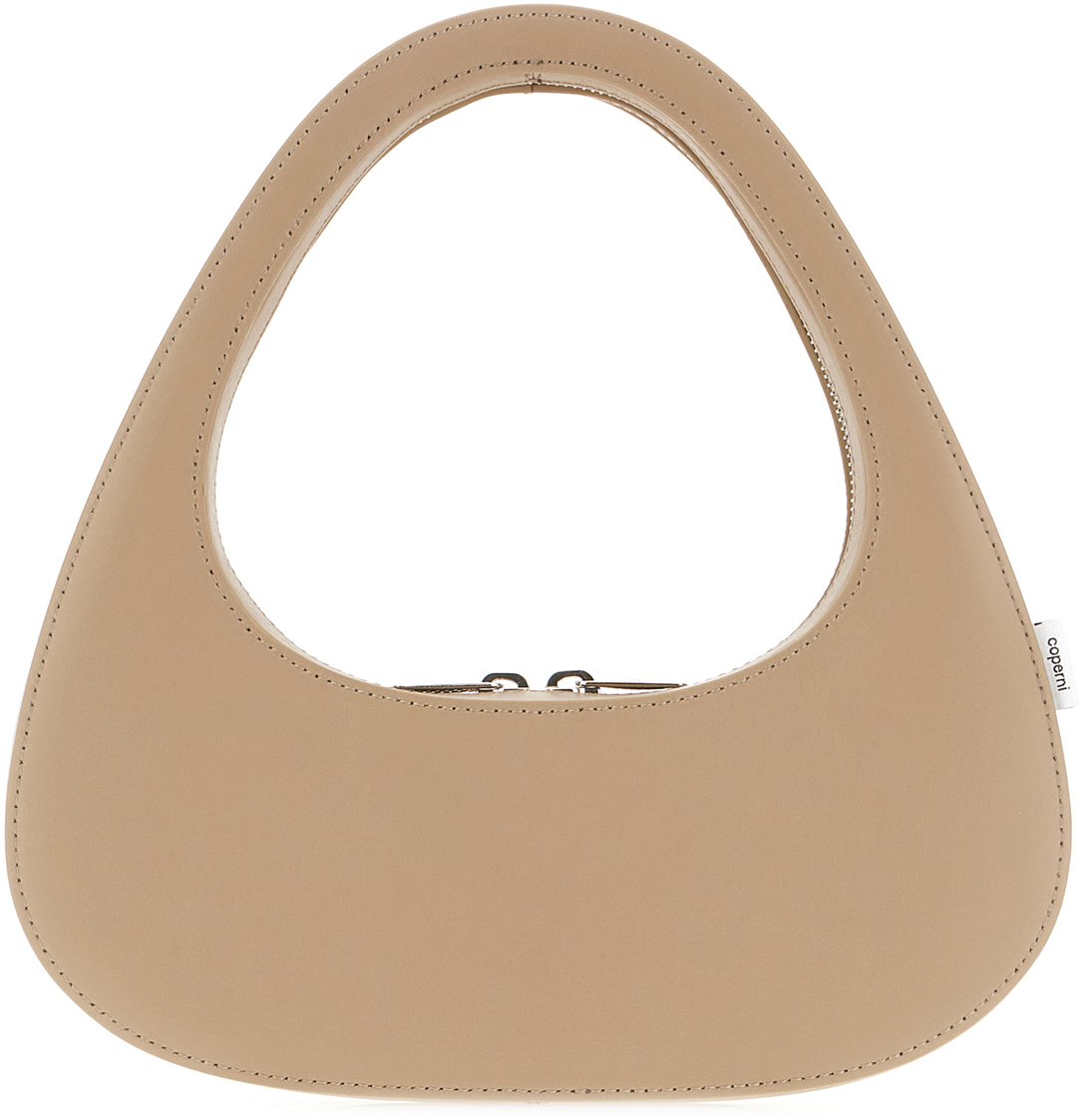 Coperni Coperni Beige leather Baguette Swipe handbag Beige