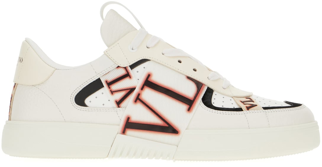 Valentino Valentino Two-tone leather and fabric VL7N sneakers Divers