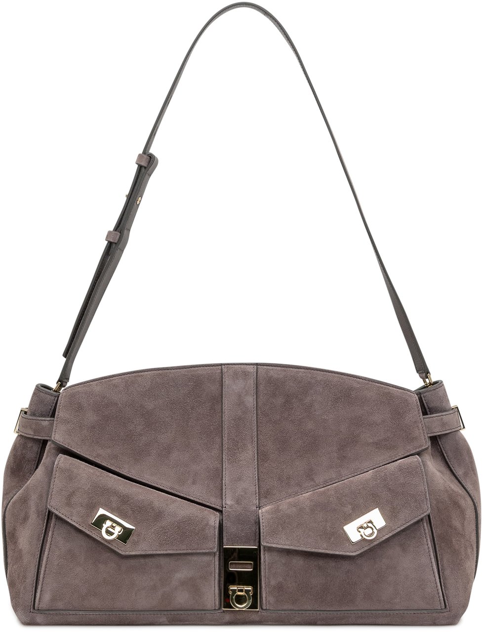 Ferragamo HUG POUCH L Bruin