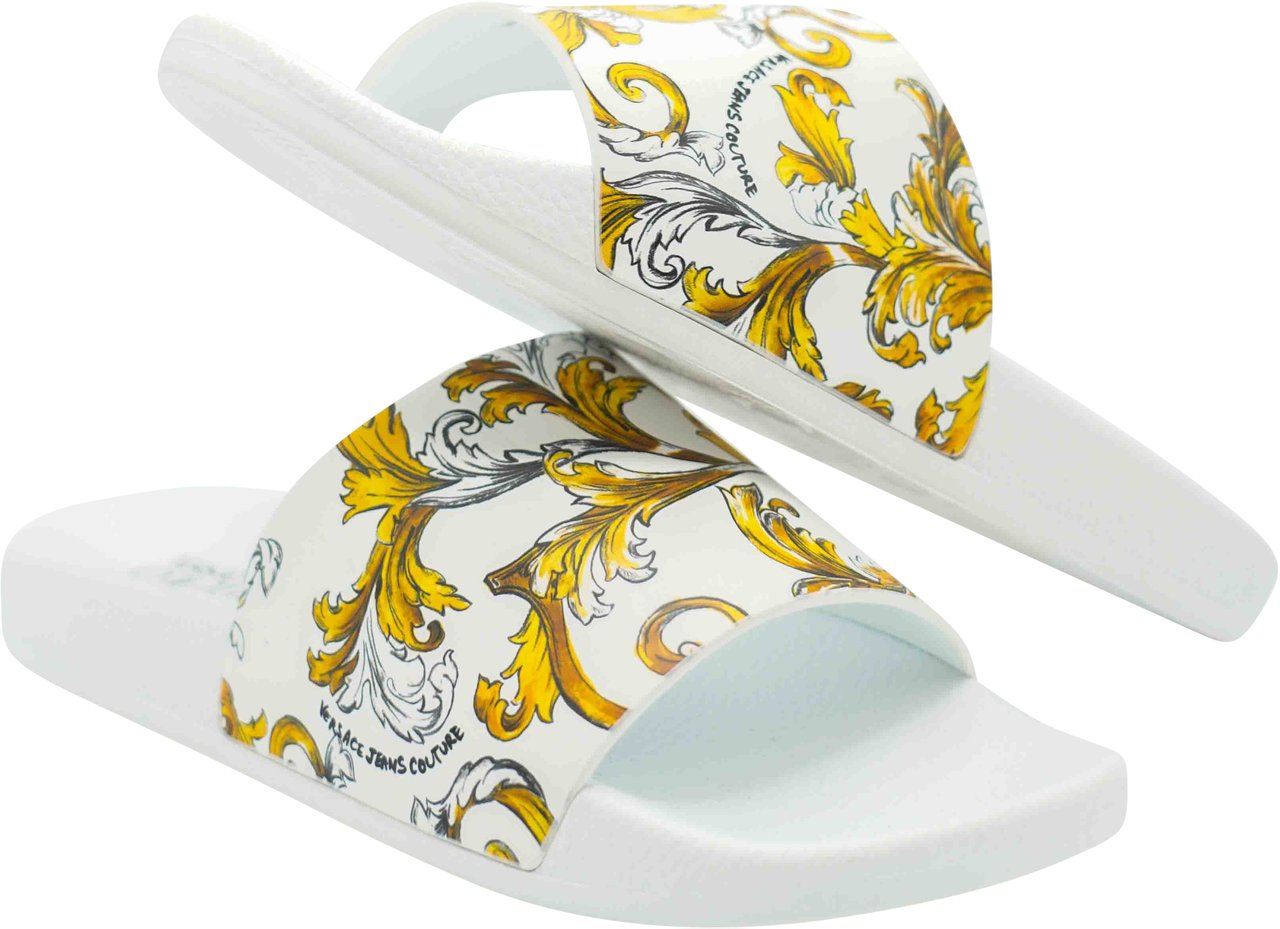 Versace Jeans Couture Sandals White Wit