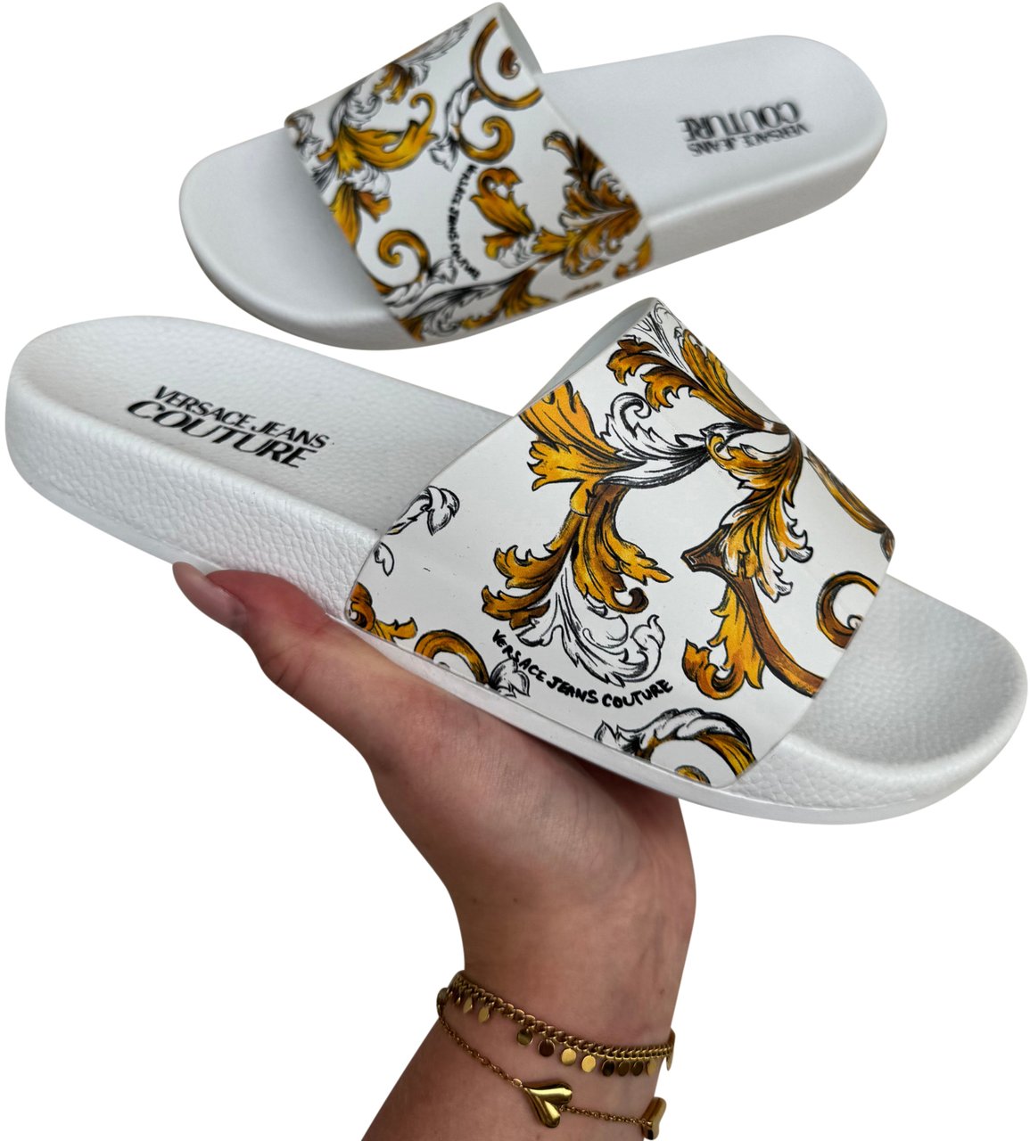 Versace Jeans Couture Sandals White Wit
