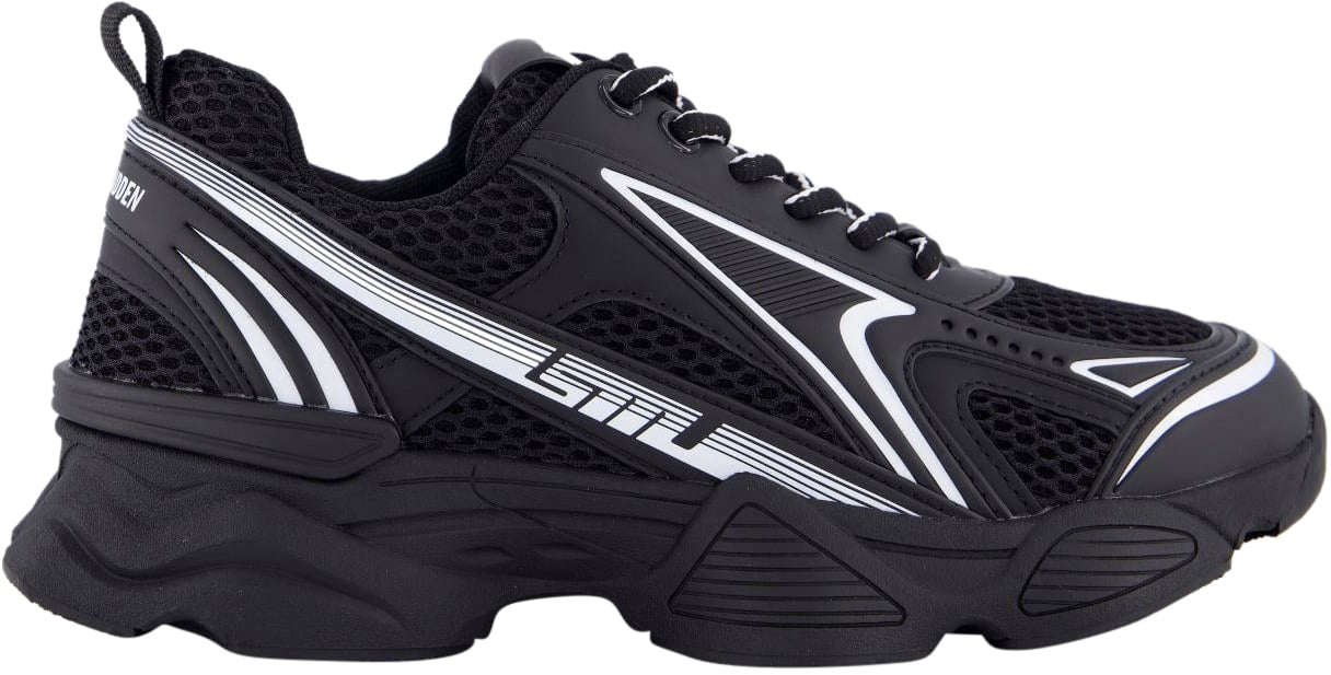 Steve Madden Dames Speedster-E Sneaker Zwart Zwart