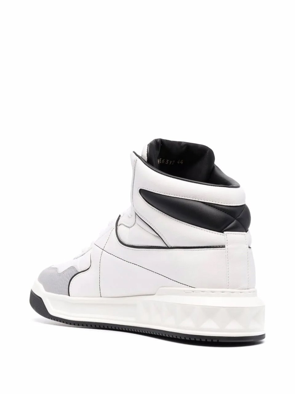 Valentino Garavani One Stud Mid-top Sneakers Wit
