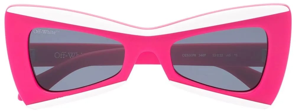 OFF-WHITE Nashville Cat-eye Sunglasses Roze