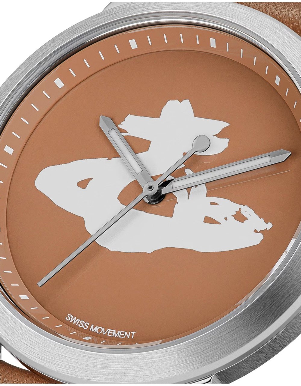 Vivienne Westwood Ladbroke Orb Logo 35mm Quartz Watch Bruin