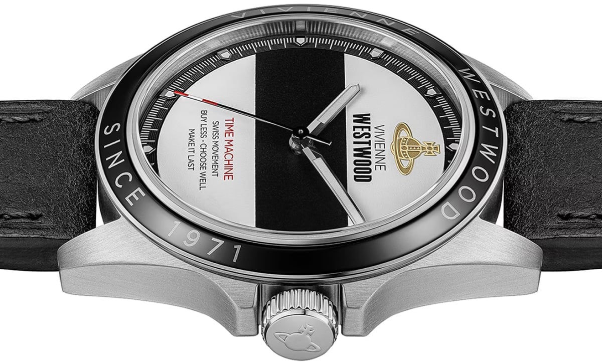 Vivienne Westwood The Blackwall 38mm Quartz Watch Zwart