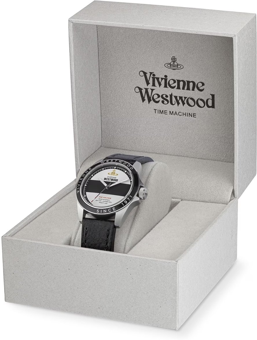 Vivienne Westwood The Blackwall 38mm Quartz Watch Zwart
