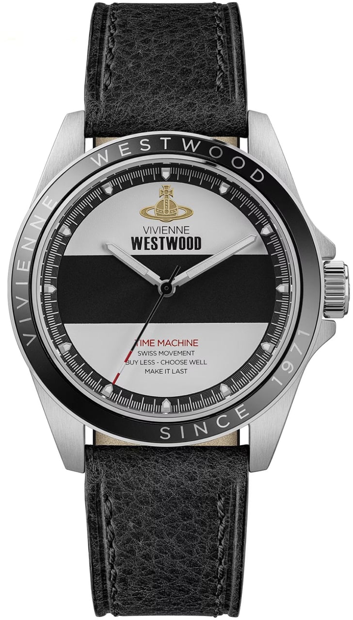 Vivienne Westwood The Blackwall 38mm Quartz Watch Zwart