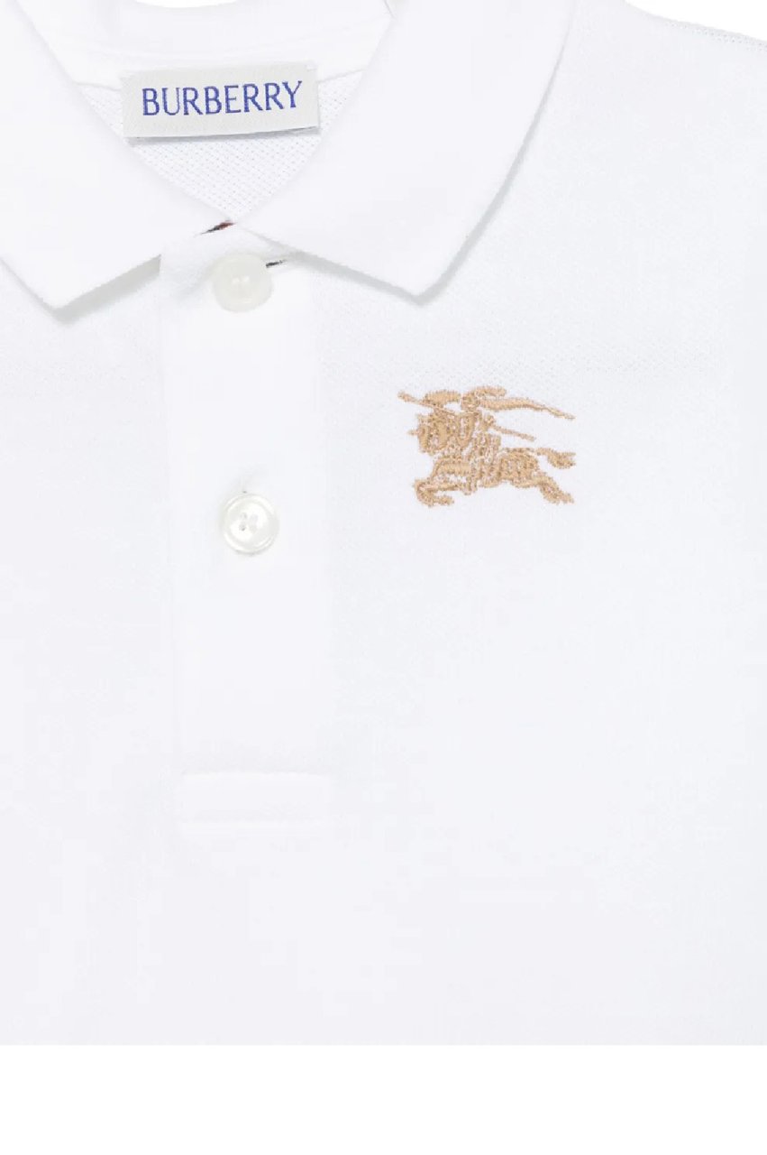 Burberry Inf Boy Polo Shirts Wit