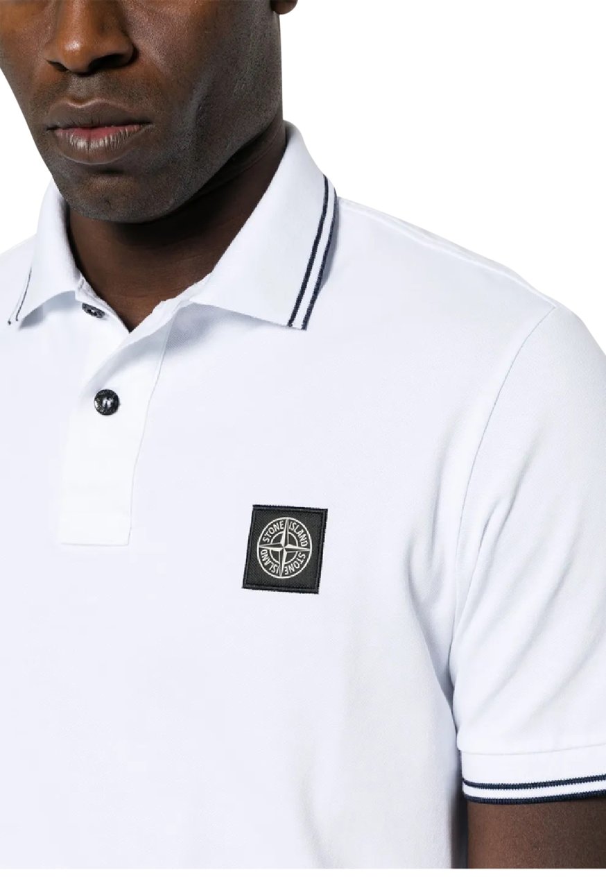 Stone Island Ss Polo Wit