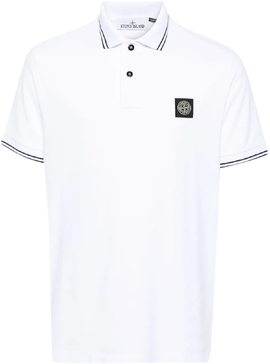 Stone Island Ss Polo Wit
