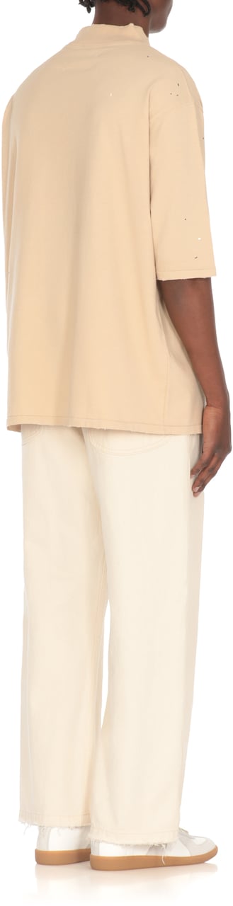 Maison Margiela T-Shirts And Polos Beige Beige