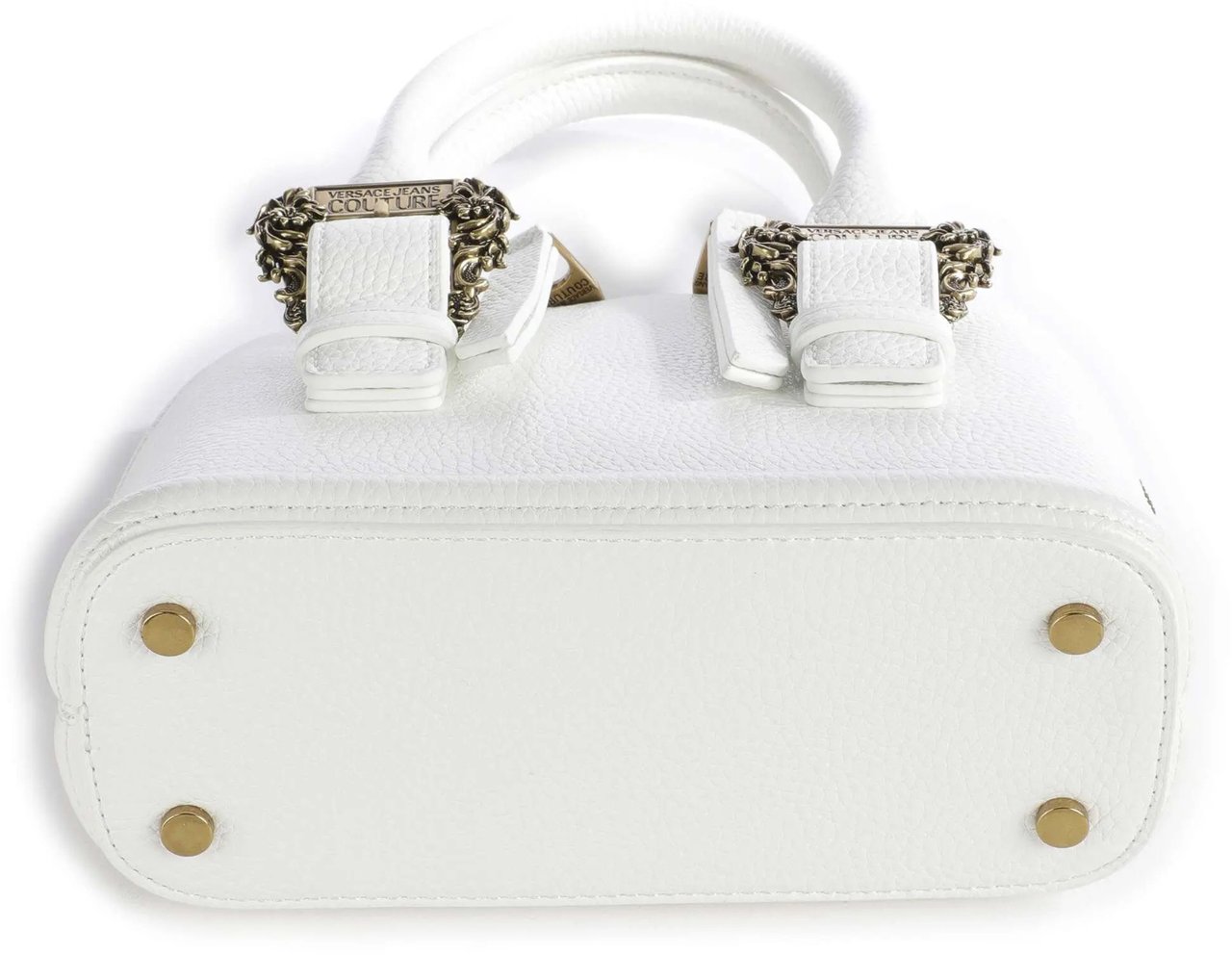 Versace Jeans Couture Couture Buckles Bauletto Bag Wit
