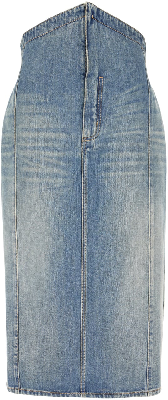 Alexander McQueen Skirts Blue Blauw