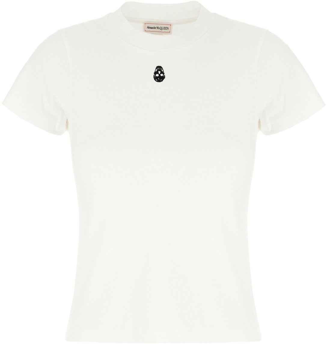 Alexander McQueen T-Shirts And Polos White Wit