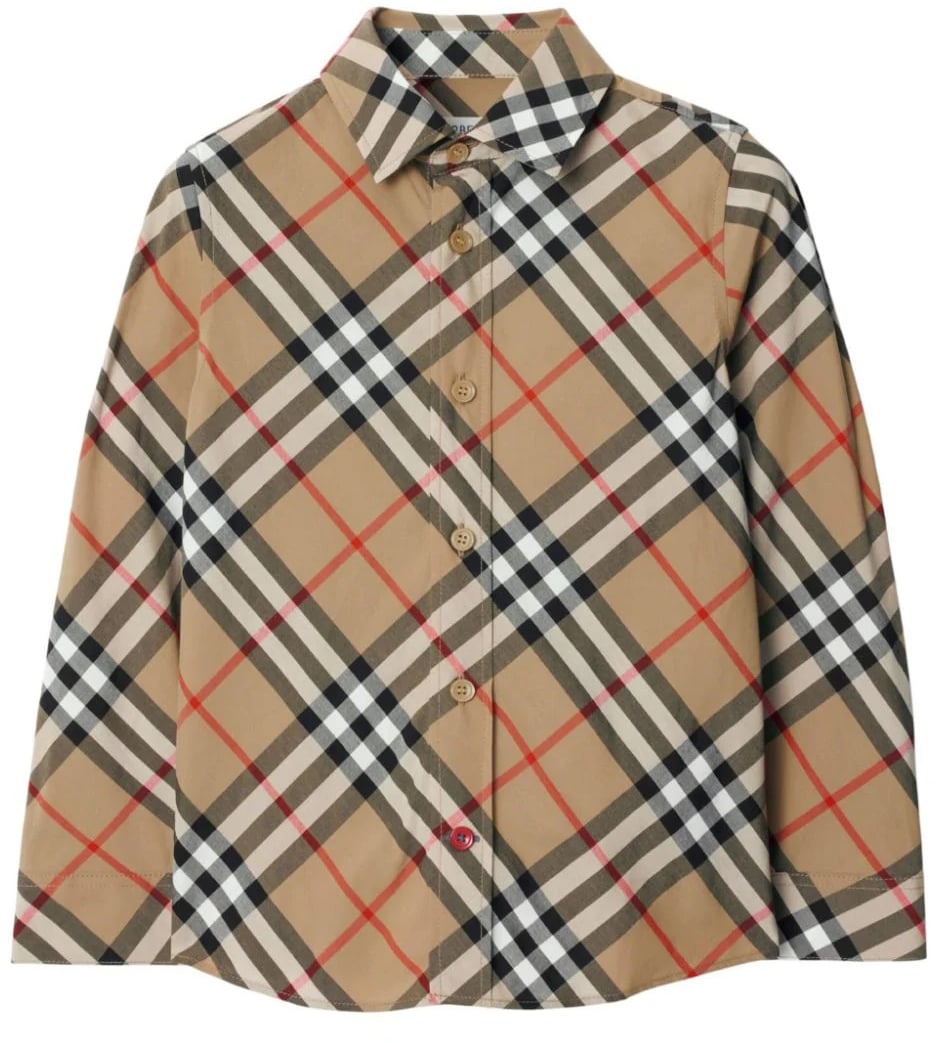 Burberry Burberry Jongens Blouse Beige Beige