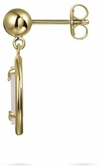 Gisser Jewels Gisser Jewels Oorbellen VGE050 14k Geelgoud met Parelmoer Divers