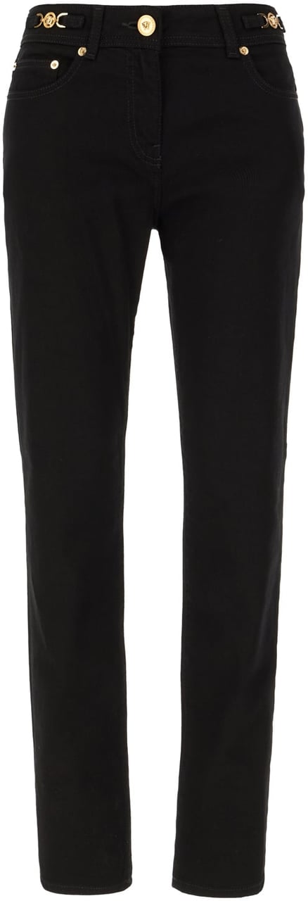 Versace Versace Black denim jeans Zwart