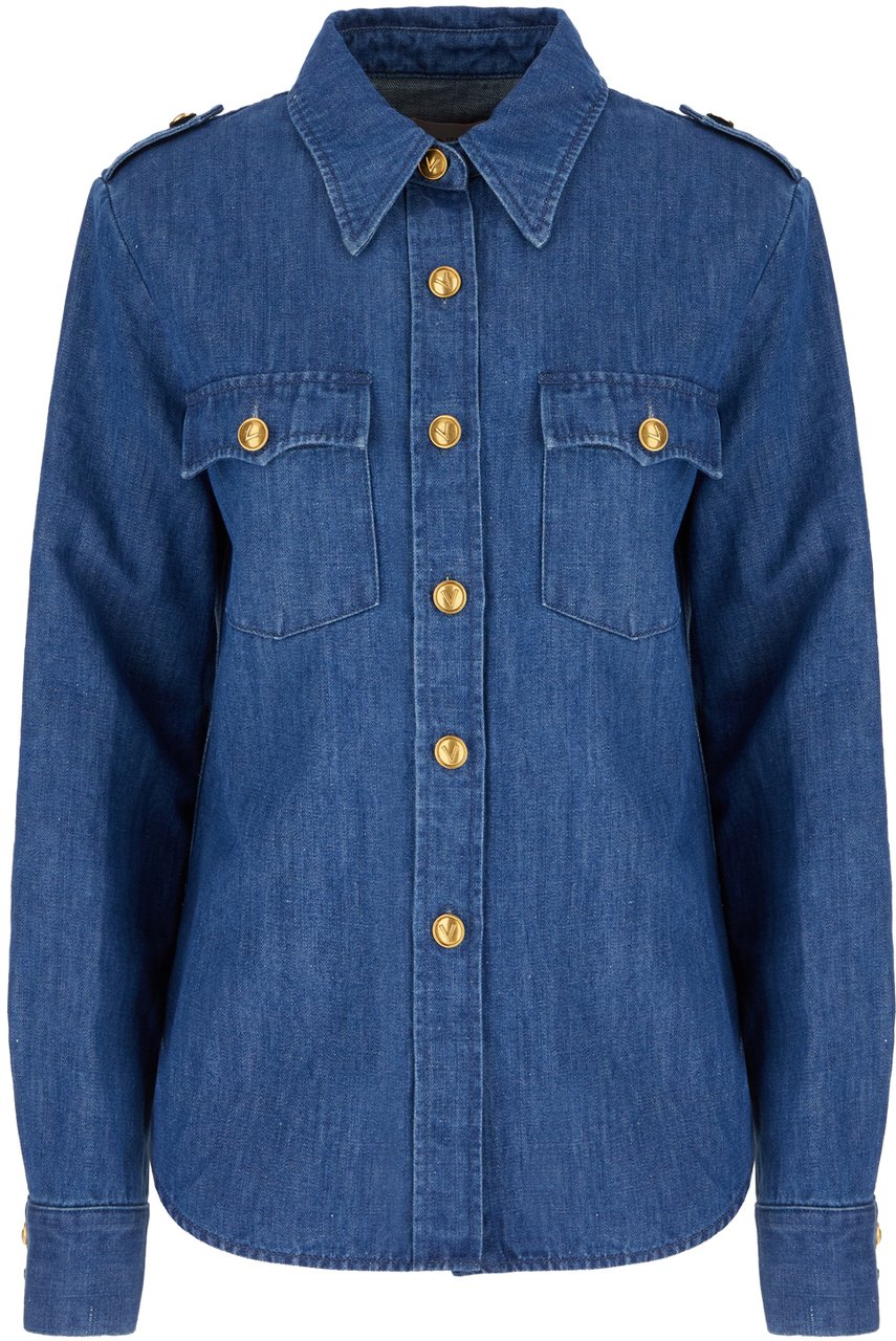 Valentino Valentino Denim shirt Divers