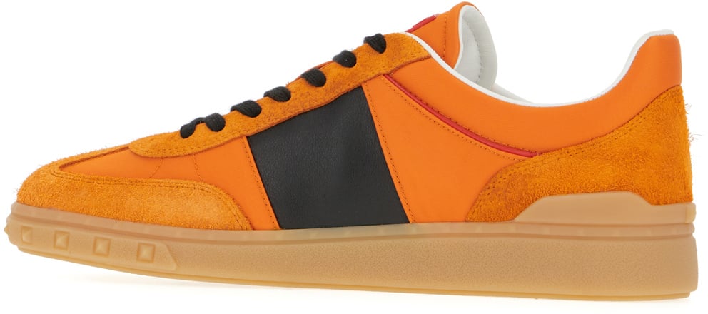Valentino Valentino Multicolor split leather and leather Upvillage sneakers Divers