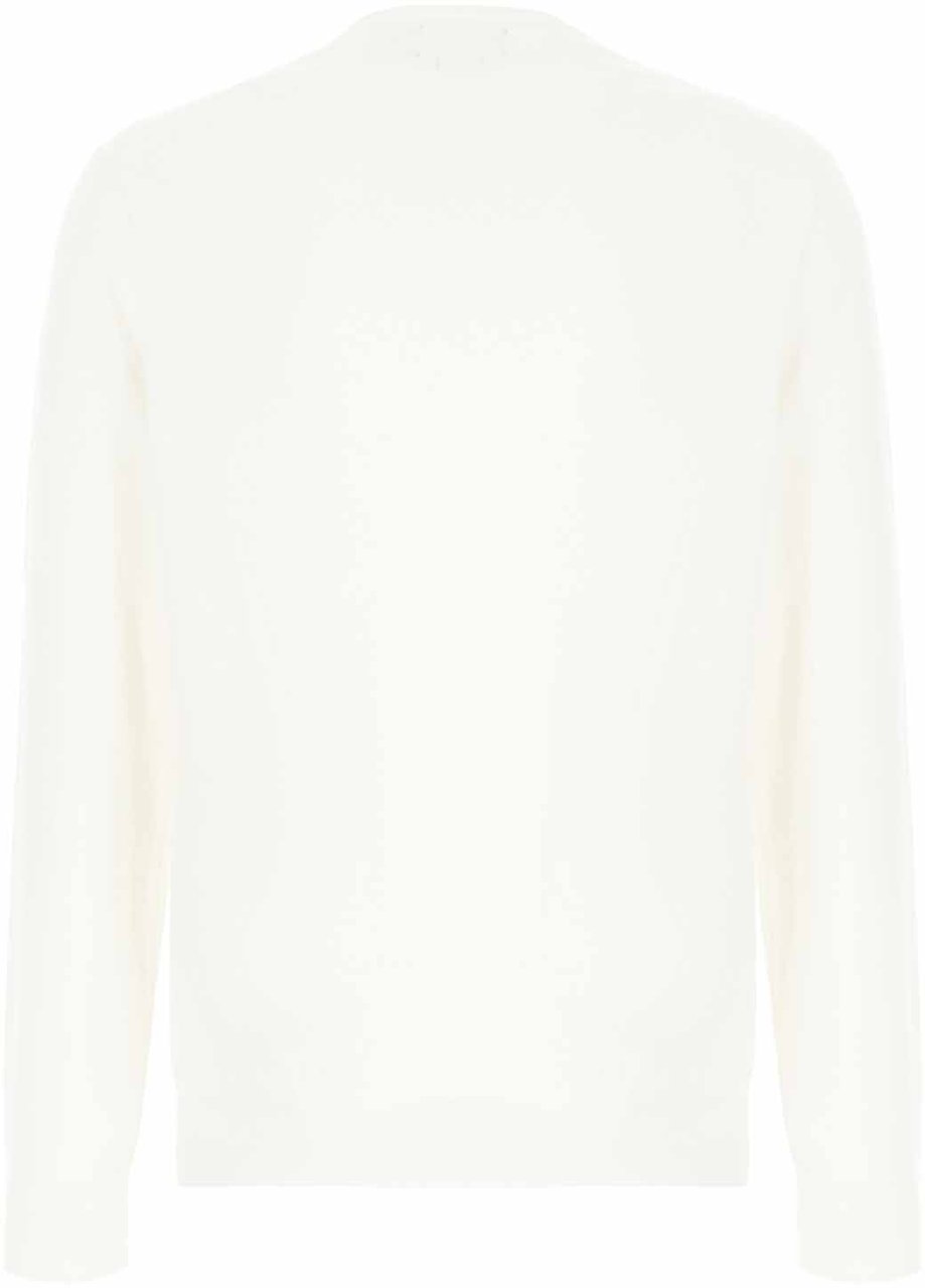 Ralph Lauren Ralph Lauren Ivory cotton sweater Neutraal