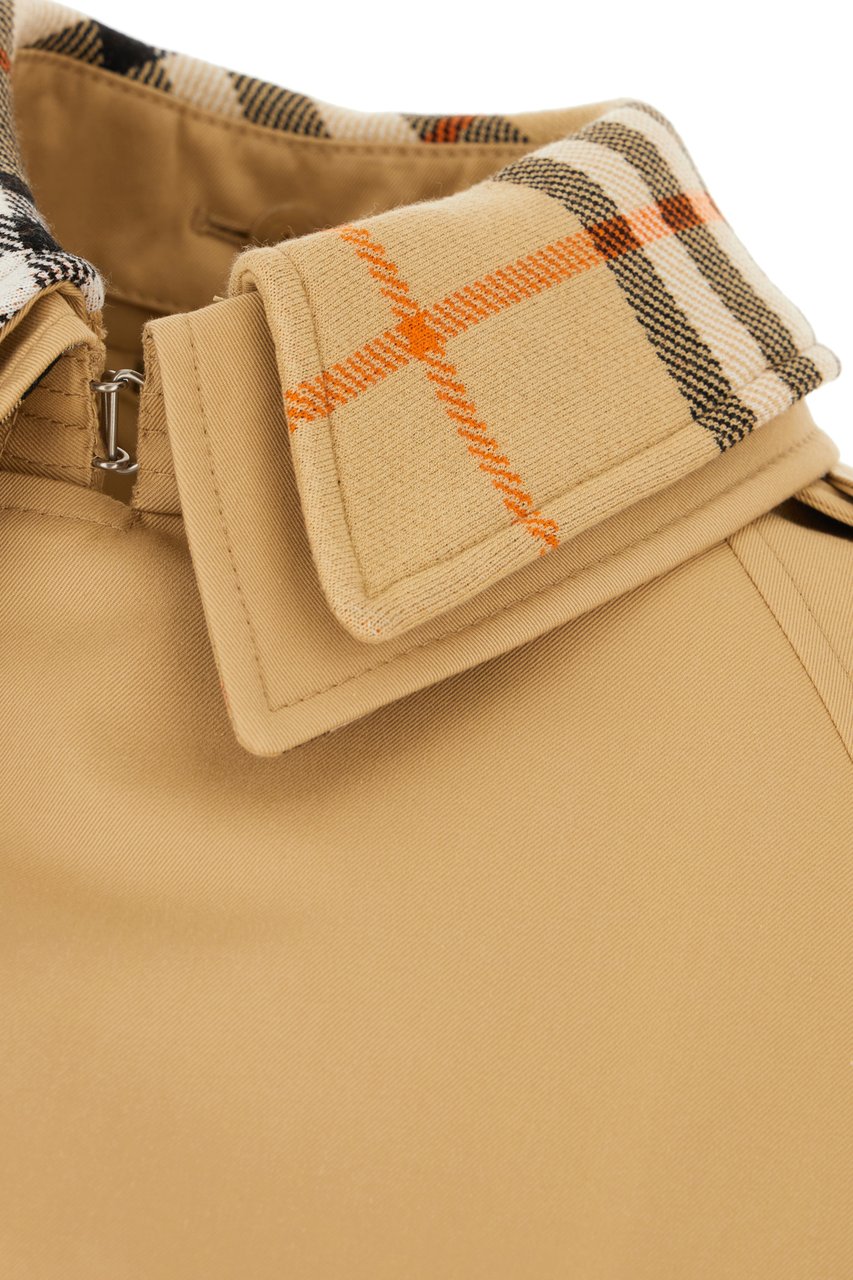 Burberry Coats Beige Beige