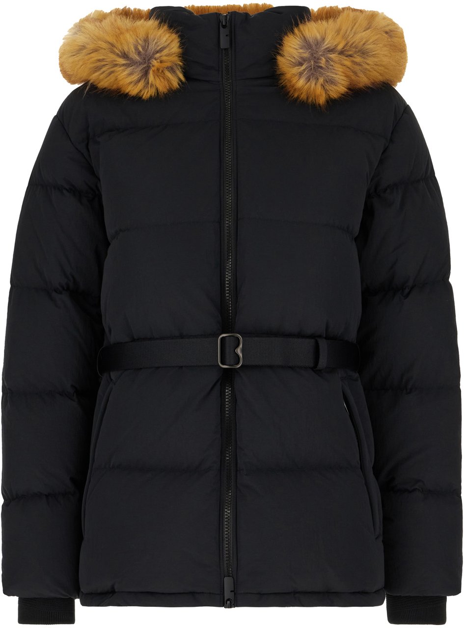 Burberry Burberry Black nylon down jacket Zwart