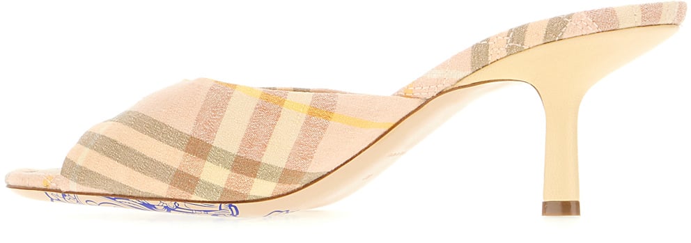 Burberry Burberry Embroidered fabric mules Divers