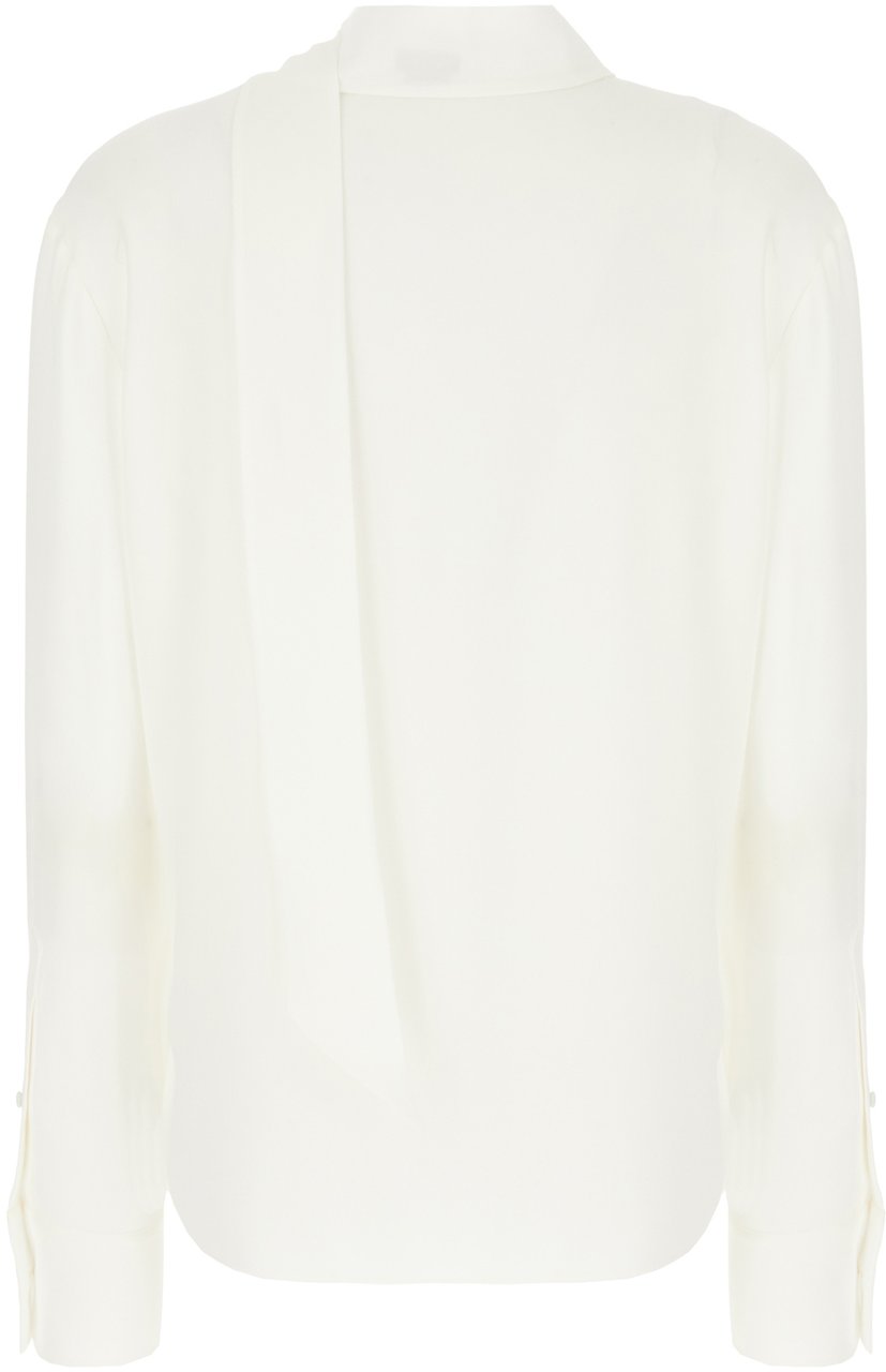 Alexander McQueen Alexander McQueen White silk blouse Wit