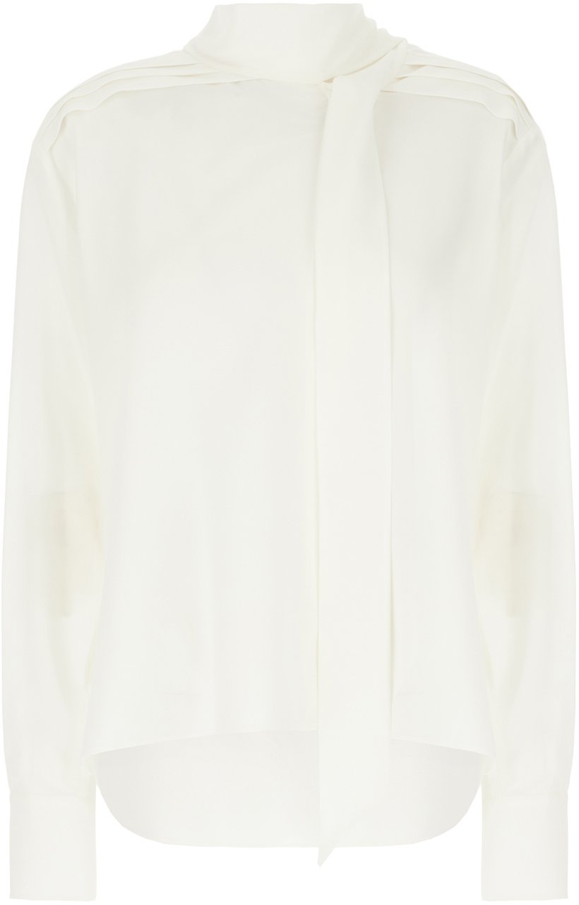 Alexander McQueen Alexander McQueen White silk blouse Wit