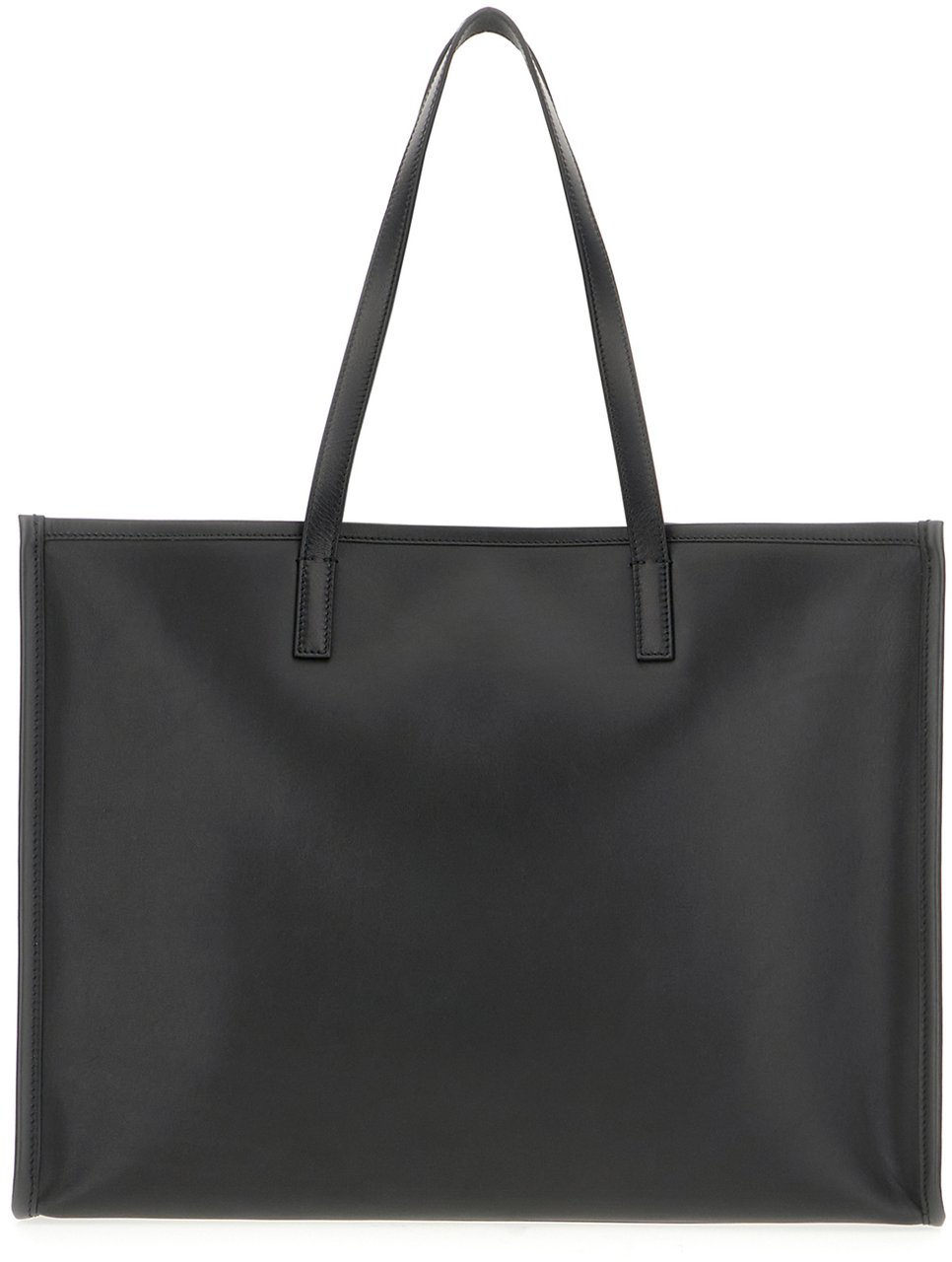 Alexander McQueen Alexander McQueen Black leather shopping bag Zwart
