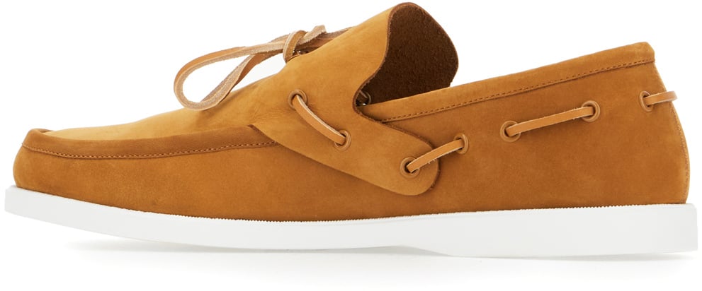 Marni Marni Camel suede lace-up shoes Bruin