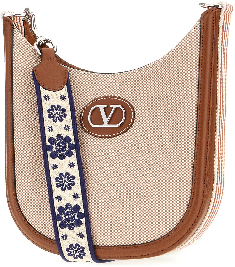 Valentino Valentino Multicolor fabric and leather crossbody bag Divers