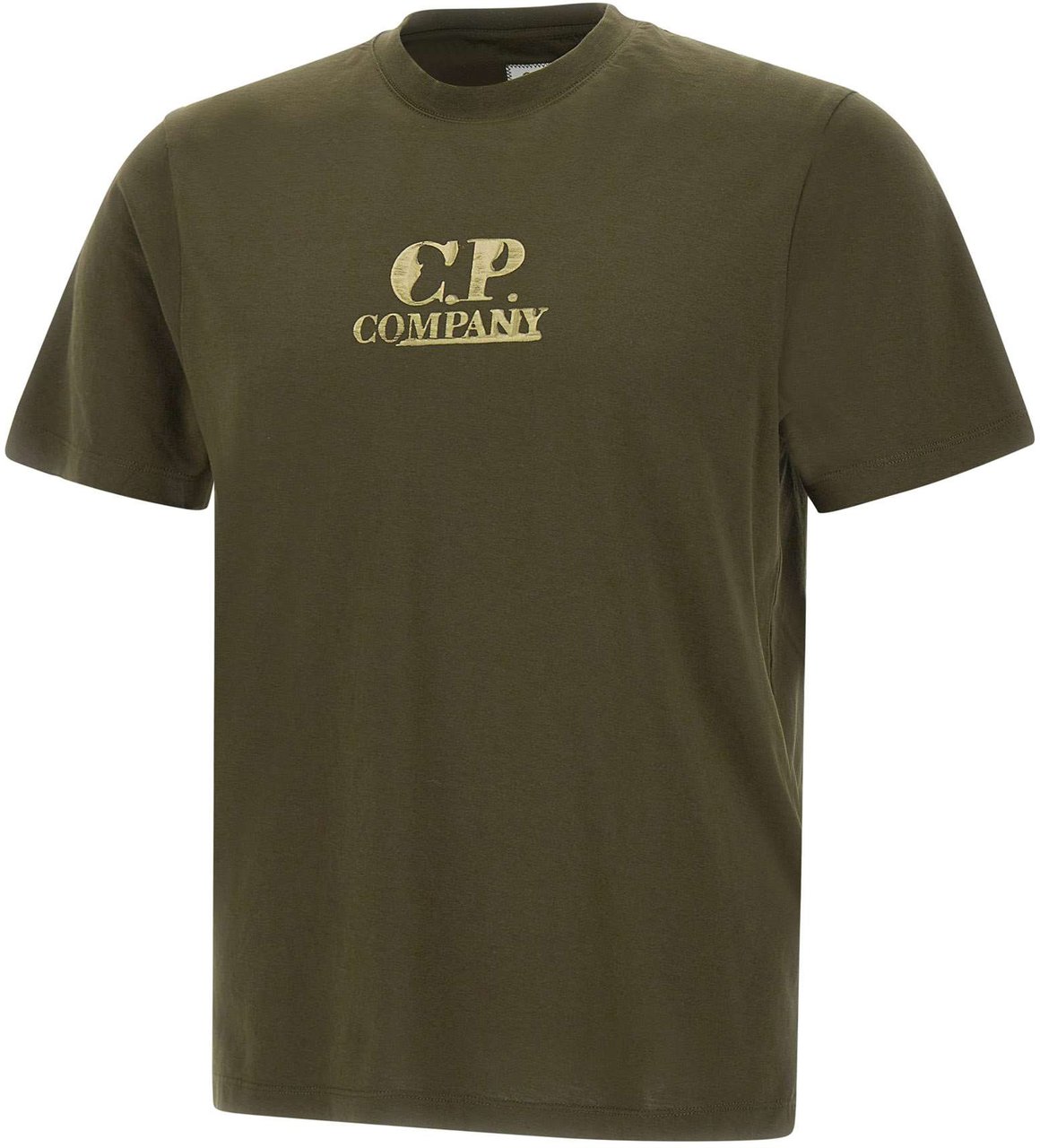 CP Company T-Shirts And Polos Ivy Green Groen