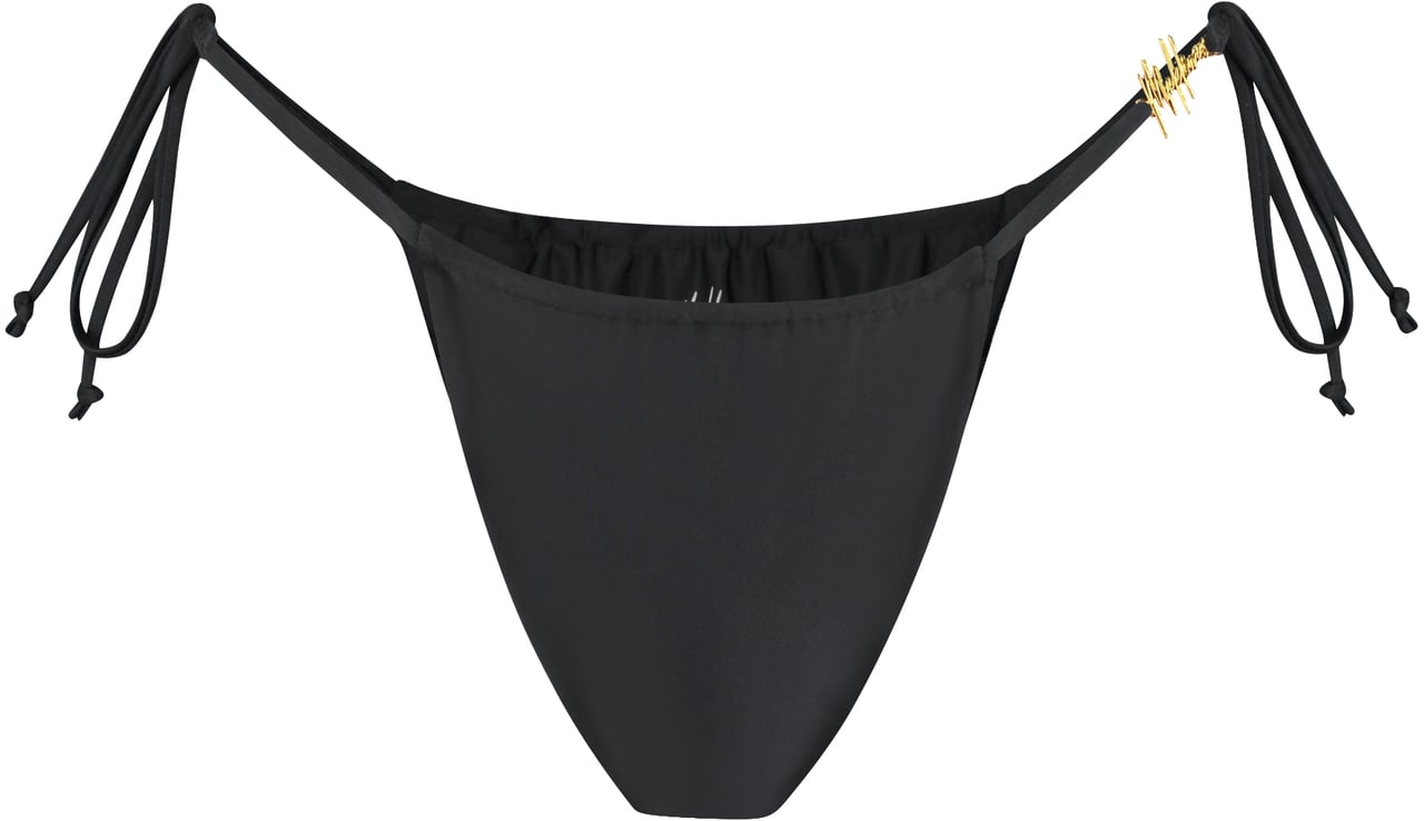 Malelions Malelions Women Wrap Bikini Bottom Zwart