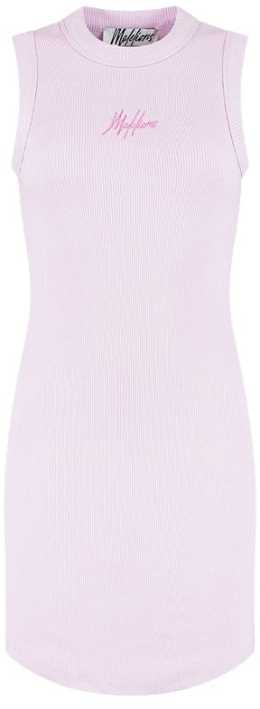 Malelions Malelions Women Signature Cut-Out Dress Paars