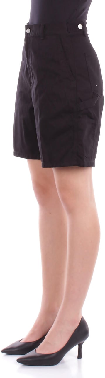 Carhartt Shorts Black Rinsed Zwart